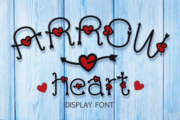 Arrow Heart: A Display Typeface That Brings Warmth to Editorial Design