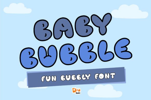 Baby Bubble Font: A Soft Display Typeface for Digital Branding