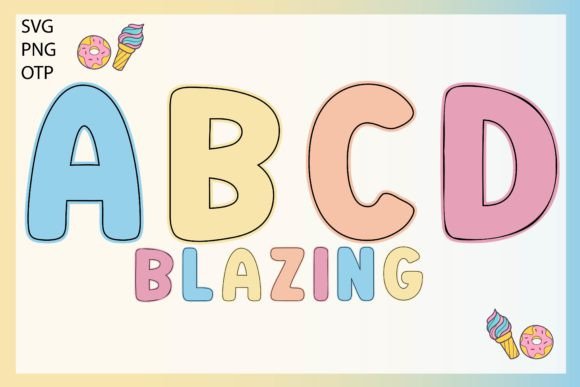 Blazing: A Retro Display Font for Bold Brand Identities