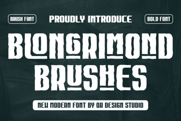 Blongrimond Brushes: The Bold Typeface for Scroll-Stopping Campaigns