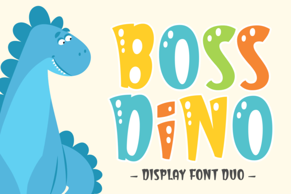 Boss Dino: The Playful Typeface That Elevates Small Business Branding