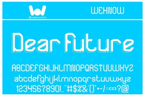 Dear Future: The Perfect Display Font for Modern Editorial Design