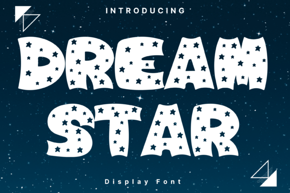 Dream Star: The Bold Display Typeface for Modern Web Design