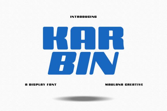 Karbin Typeface: A Bold Display Font for Modern Web Design