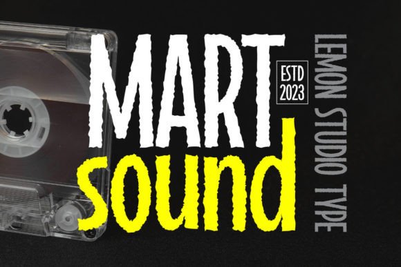 Martsound: The Chunky Display Font for Bold Brand Identities