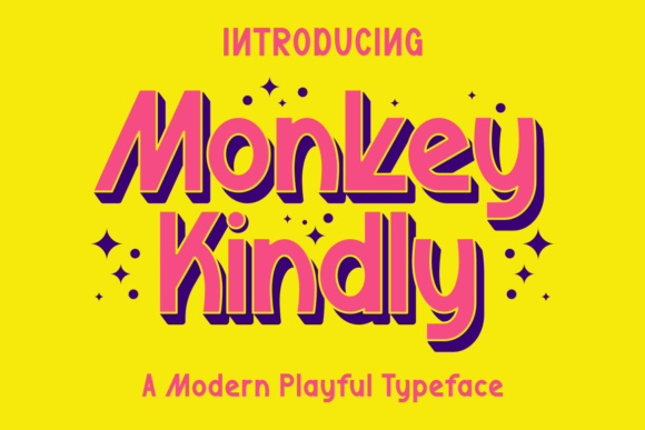 Monkey Kindly: The Display Typeface That Transforms Small Business Branding