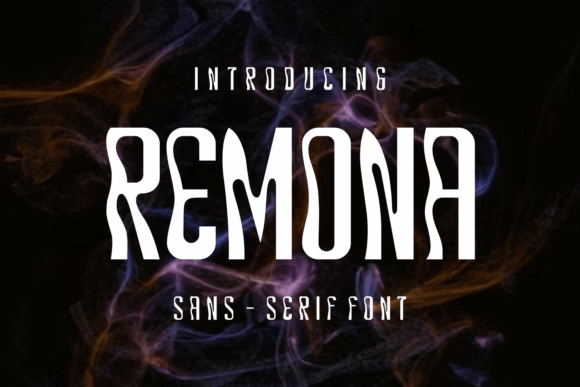 Remona: The 70s Groovy Typeface for Bold Editorial Design