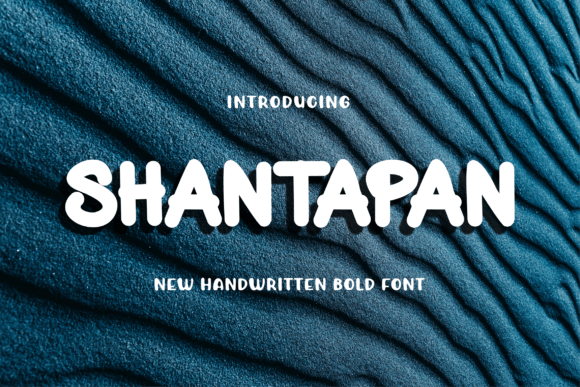 Shantapan: A Bold Display Typeface for Modern Web Design