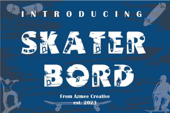 Skatebord: The Premium Display Font for Scroll-Stopping Campaigns