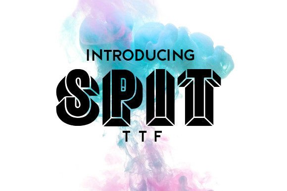 Spit: A Bold Display Font Review for Real-World Design