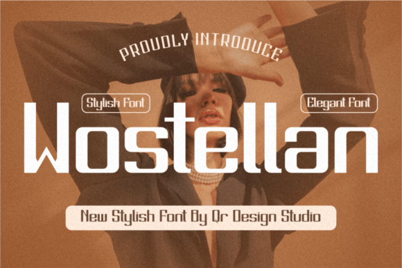 Wostelkan: The Bold Serif Typeface That Elevates Campaign Visuals