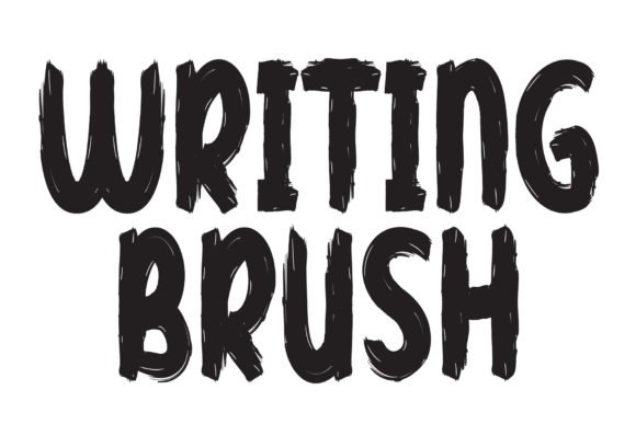 Writing Brush: The Sweet Display Typeface for Editorial Design