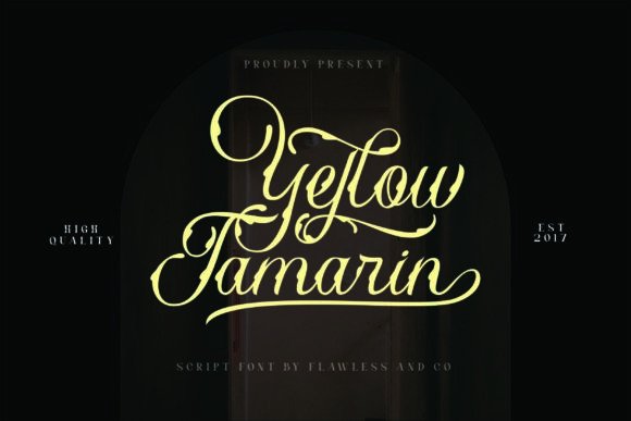 Yellow Tamarin: The Bold Display Font for High-Impact Campaigns
